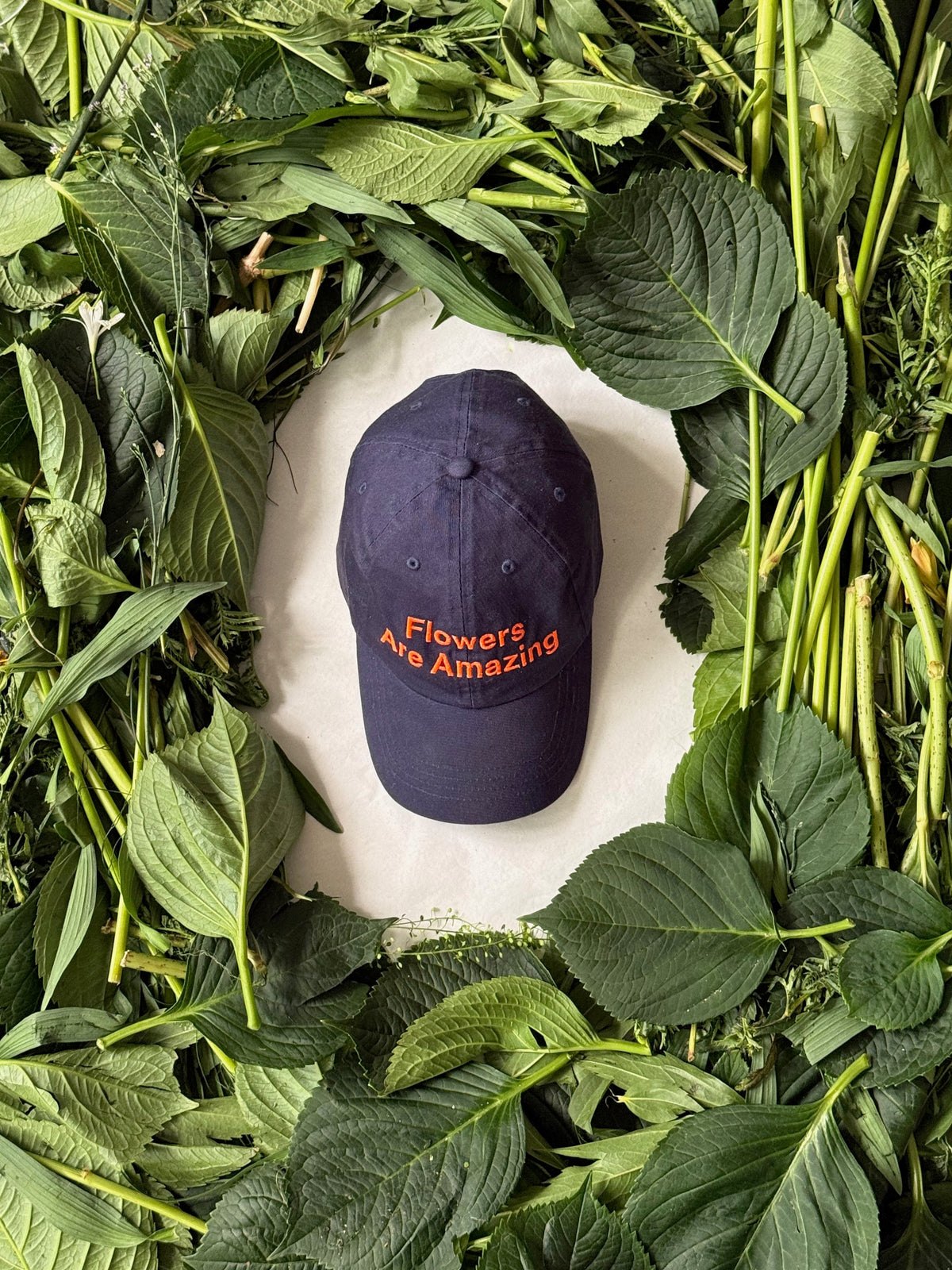FLOWERS ARE AMAZING cap
